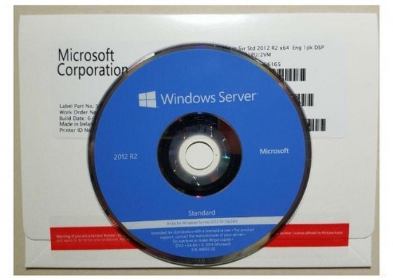Standard R2 English Windows Server 2012 Retail Box 1PK DVD 2CPU VM OEM Pack